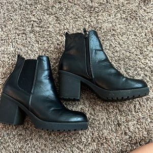 Black Leather boots